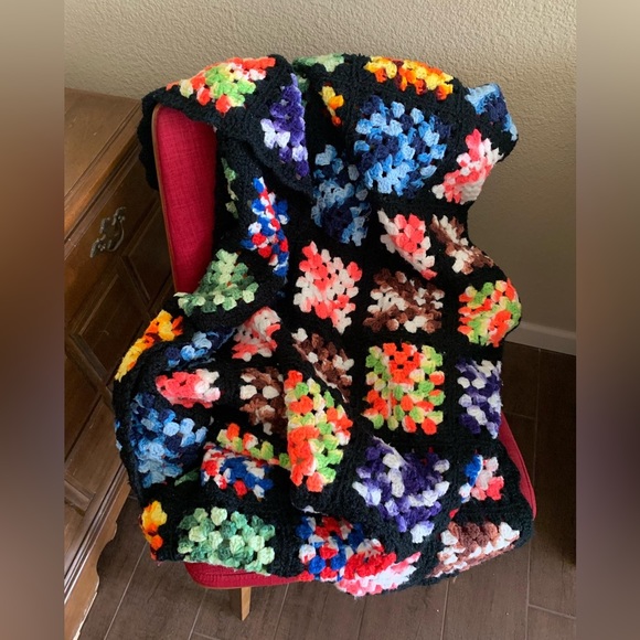 Bedding Vintage Crocheted Blanket Poshmark